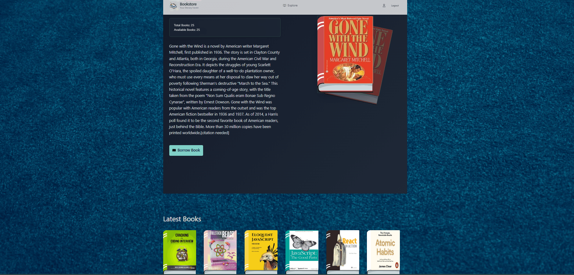 BookStore App || PERN Stack - Image 1